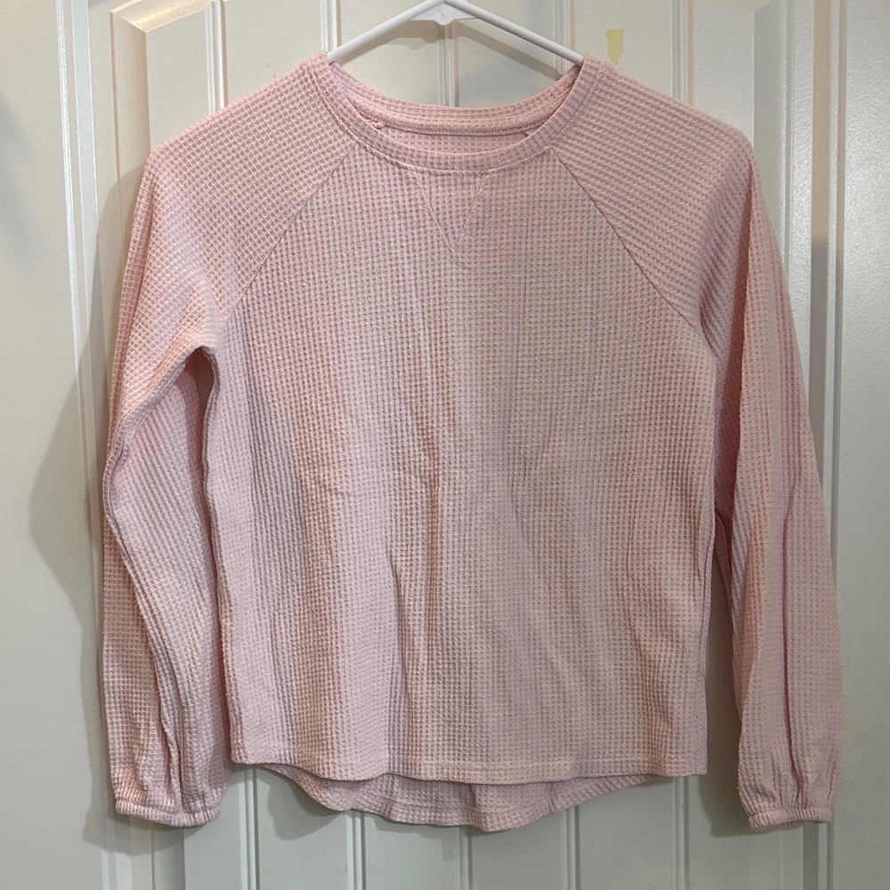 Cat & Jack Light Pink Crew Neck Sweater